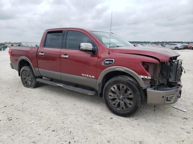 1N6AA1E50HN531612 - 2017 NISSAN TITAN SV BURGUNDY photo 4