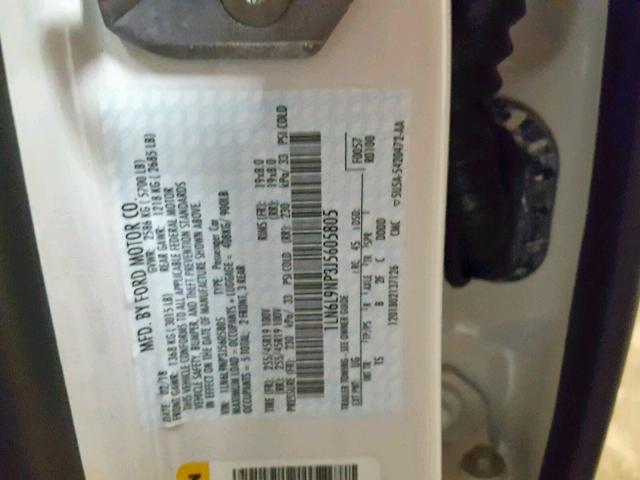 1LN6L9NP3J5605805 - 2018 LINCOLN CONTINENTAL RESERVE  Foto 10