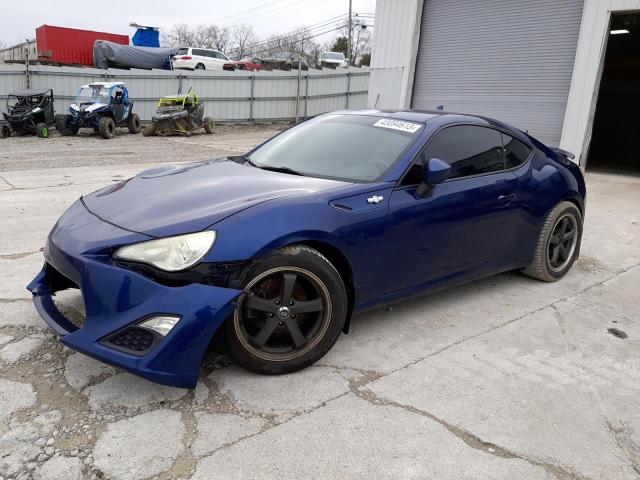 JF1ZNAA16D2732168 - 2013 TOYOTA SCION FR-S BLUE photo 1
