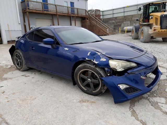 JF1ZNAA16D2732168 - 2013 TOYOTA SCION FR-S BLUE photo 4