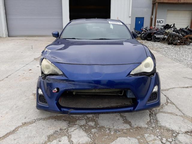 JF1ZNAA16D2732168 - 2013 TOYOTA SCION FR-S BLUE photo 5