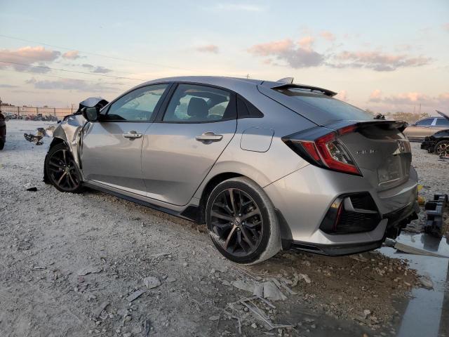 SHHFK7H47MU411227 - 2021 HONDA CIVIC SPORT SILVER photo 2