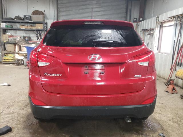 KM8JTCAF6EU814570 - 2014 HYUNDAI TUCSON GLS RED photo 6