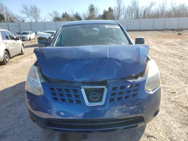 JN8AS58T39W054787 - 2009 NISSAN ROGUE S BLUE photo 5