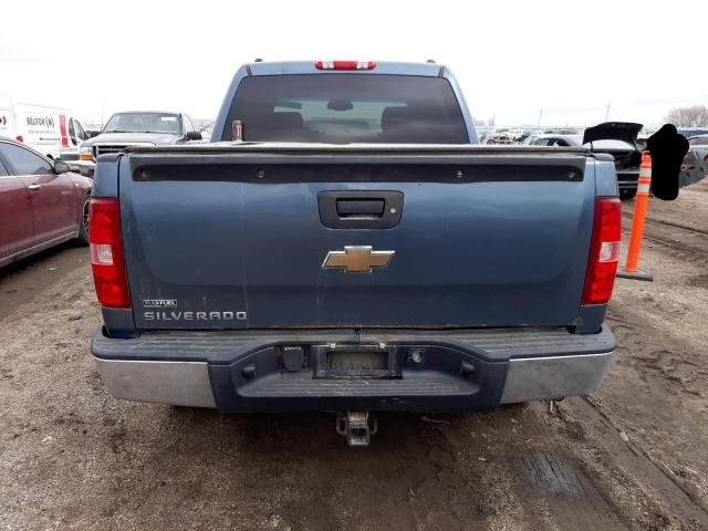 2GCEK133971692088 - 2007 CHEVROLET SILVERADO K1500 CREW CAB BLUE photo 6