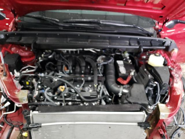 5TDGZRBH6NS590074 - 2022 TOYOTA HIGHLANDER XLE RED photo 12