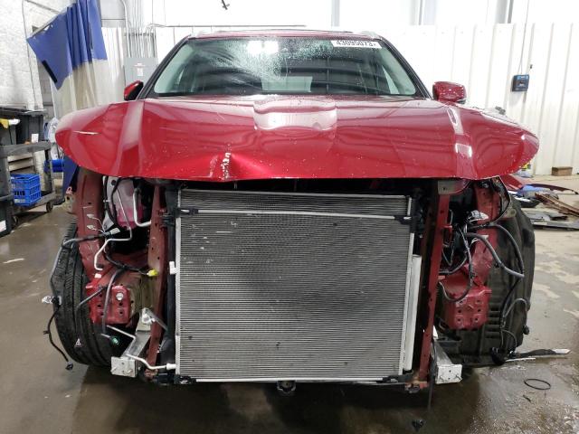 5TDGZRBH6NS590074 - 2022 TOYOTA HIGHLANDER XLE RED photo 5