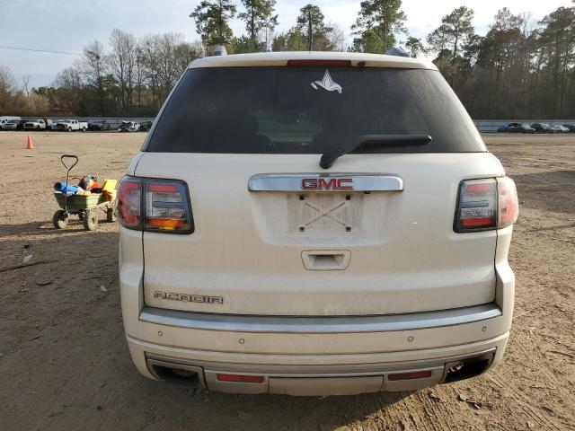 1GKKRTKD6FJ126158 - 2015 GMC ACADIA DENALI WHITE photo 6