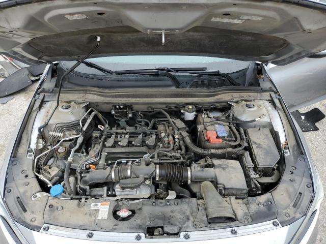 1HGCV1F56MA020763 - 2021 HONDA ACCORD EXL SILVER photo 11