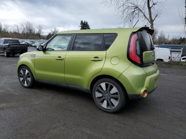 KNDJX3A59F7762108 - 2015 KIA SOUL ! GREEN photo 2