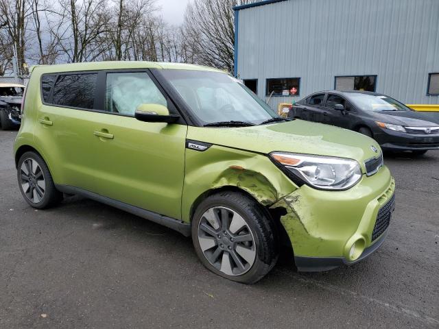 KNDJX3A59F7762108 - 2015 KIA SOUL ! GREEN photo 4