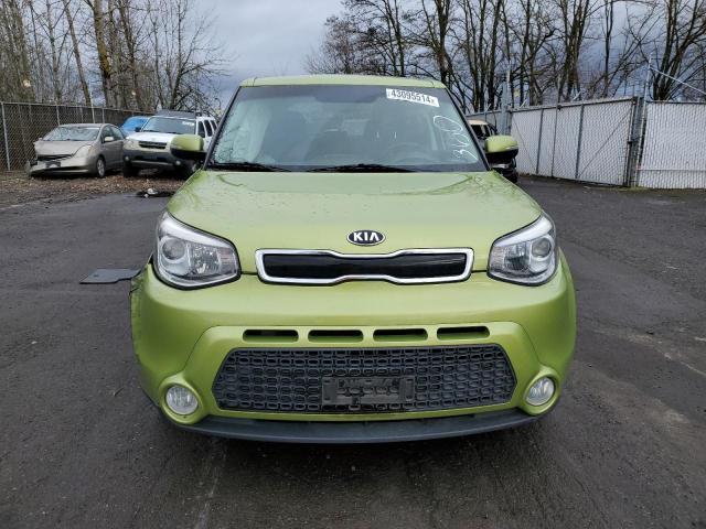 KNDJX3A59F7762108 - 2015 KIA SOUL ! GREEN photo 5