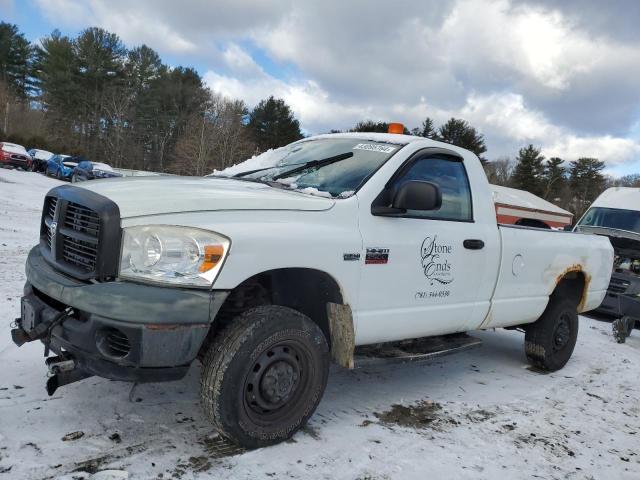 3D7KS26D48G190911 - 2008 DODGE RAM 2500 ST WHITE photo 1