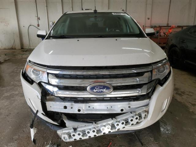 2FMDK4KC5DBB42712 - 2013 FORD EDGE LIMITED WHITE photo 5