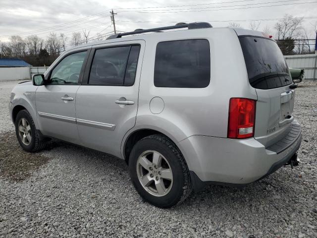 5FNYF4H62BB011183 - 2011 HONDA PILOT EXL SILVER photo 2