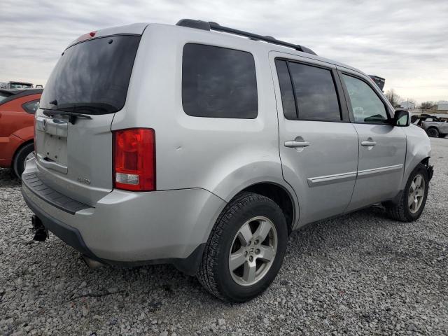 5FNYF4H62BB011183 - 2011 HONDA PILOT EXL SILVER photo 3