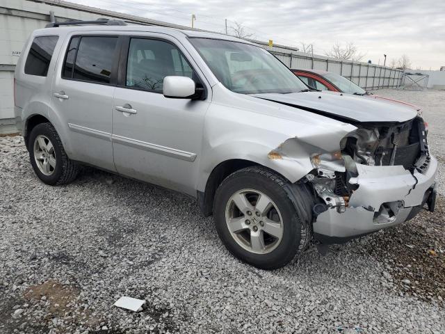 5FNYF4H62BB011183 - 2011 HONDA PILOT EXL SILVER photo 4