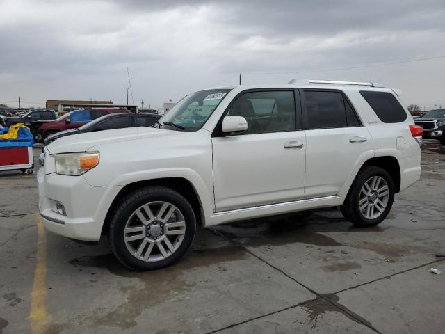 JTEZU5JR5A5002574 - 2010 TOYOTA 4RUNNER SR5 WHITE photo 1