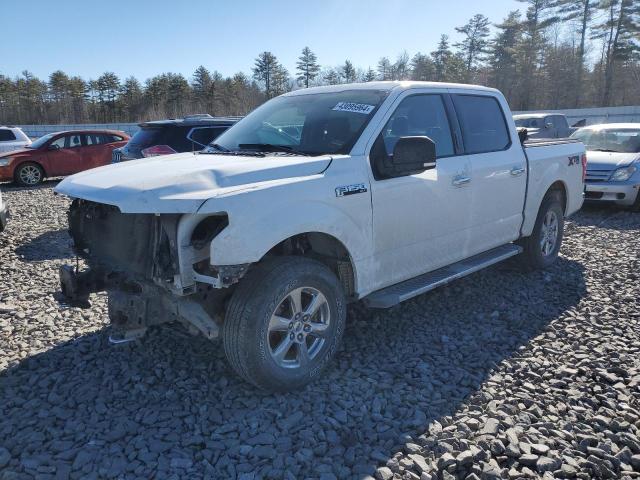 1FTEW1EP2JFD64144 - 2018 FORD F150 SUPERCREW WHITE photo 1