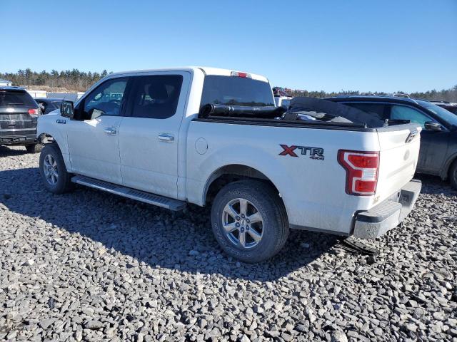 1FTEW1EP2JFD64144 - 2018 FORD F150 SUPERCREW WHITE photo 2
