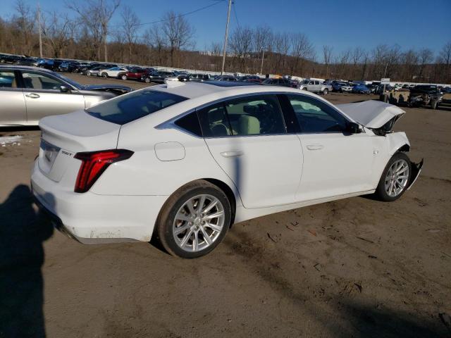 1G6DX5RK0M0115317 - 2021 CADILLAC CT5 LUXURY WHITE photo 3