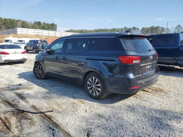 KNDMC5C11G6170868 - 2016 KIA SEDONA EX CHARCOAL photo 2