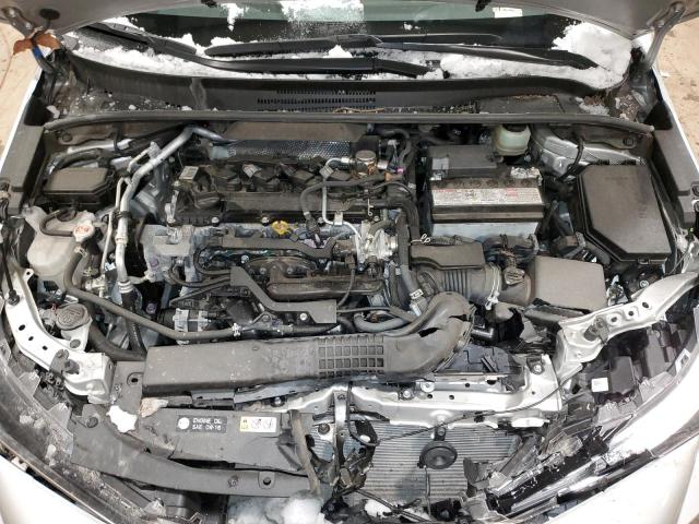 JTND4MBE2M3116385 - 2021 TOYOTA COROLLA SE SILVER photo 11