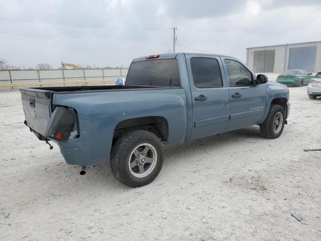 2GCEC13J071723370 - 2007 CHEVROLET SILVERADO C1500 CREW CAB BLUE photo 3