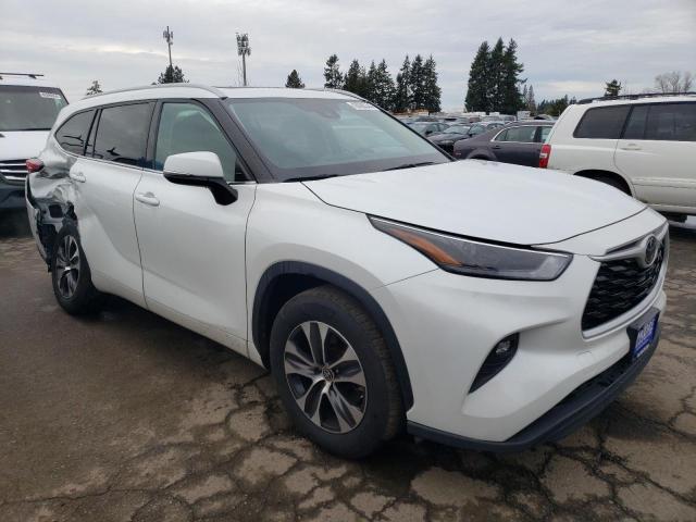 5TDGZRAH2NS095856 - 2022 TOYOTA HIGHLANDER XLE Ağ foto 4