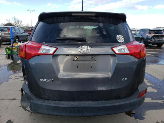 JTMZFREV0FJ044324 - 2015 TOYOTA RAV4 LE CHARCOAL photo 6