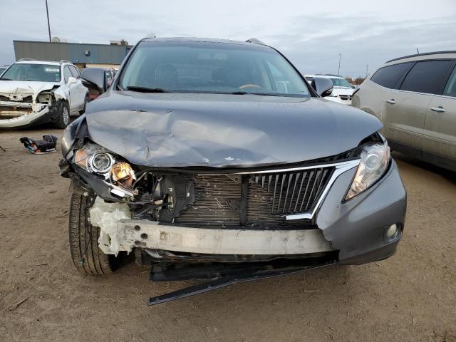 2T2ZK1BA0CC070620 - 2012 LEXUS RX 350 GRAY photo 5