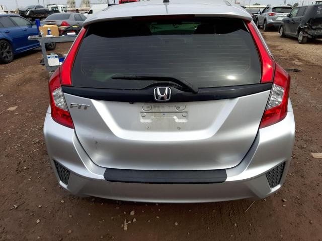 JHMGK5H5XGX014395 - 2016 HONDA FIT LX SILVER photo 6