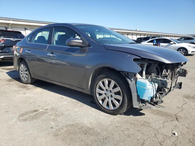 3N1AB7AP6FY238262 - 2015 NISSAN SENTRA S GRAY photo 4