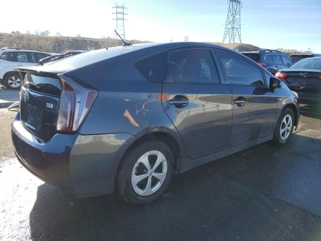 JTDKN3DU6D1629531 - 2013 TOYOTA PRIUS CHARCOAL photo 3