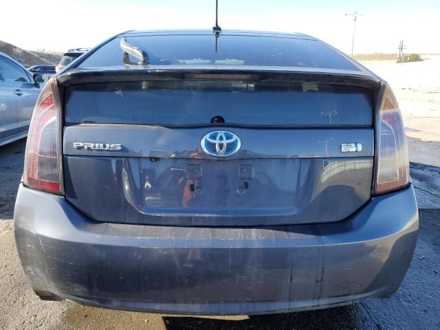 JTDKN3DU6D1629531 - 2013 TOYOTA PRIUS CHARCOAL photo 6