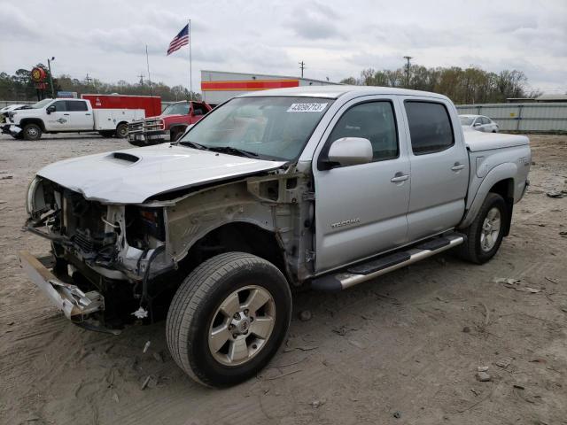 3TMJU4GNXAM094825 - 2010 TOYOTA TACOMA DOUBLE CAB PRERUNNER SILVER photo 1