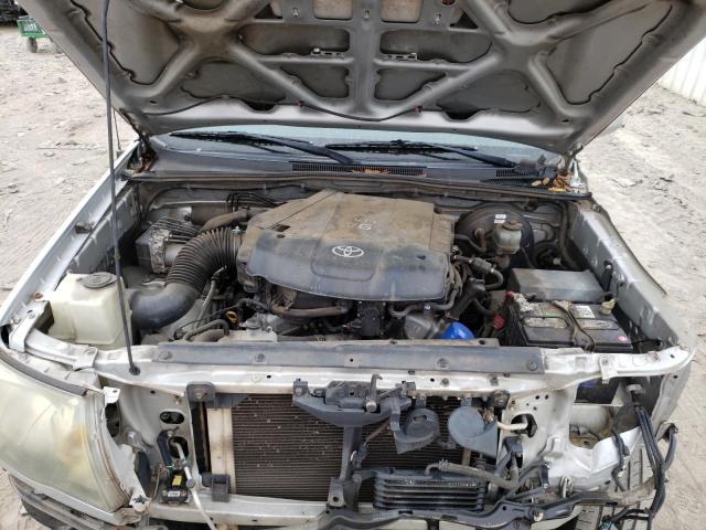 3TMJU4GNXAM094825 - 2010 TOYOTA TACOMA DOUBLE CAB PRERUNNER SILVER photo 11