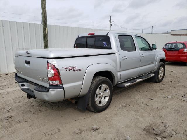 3TMJU4GNXAM094825 - 2010 TOYOTA TACOMA DOUBLE CAB PRERUNNER SILVER photo 3