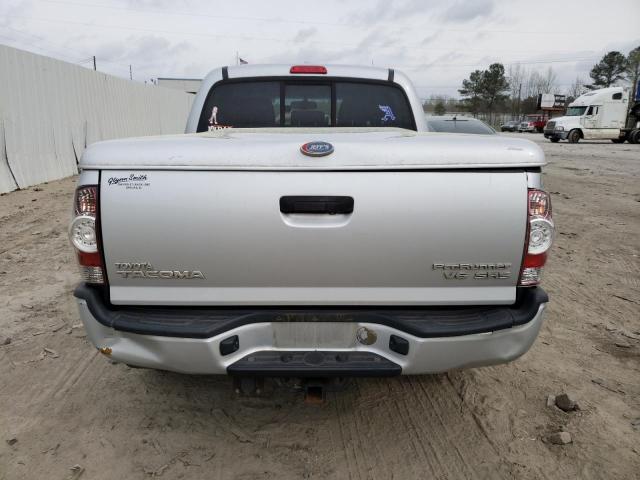 3TMJU4GNXAM094825 - 2010 TOYOTA TACOMA DOUBLE CAB PRERUNNER SILVER photo 6