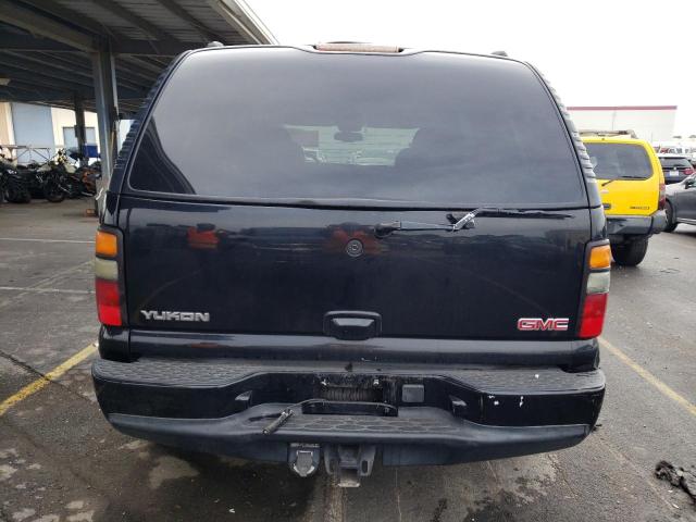 1GKEK63U05J103880 - 2005 GMC YUKON DENALI BLACK photo 6