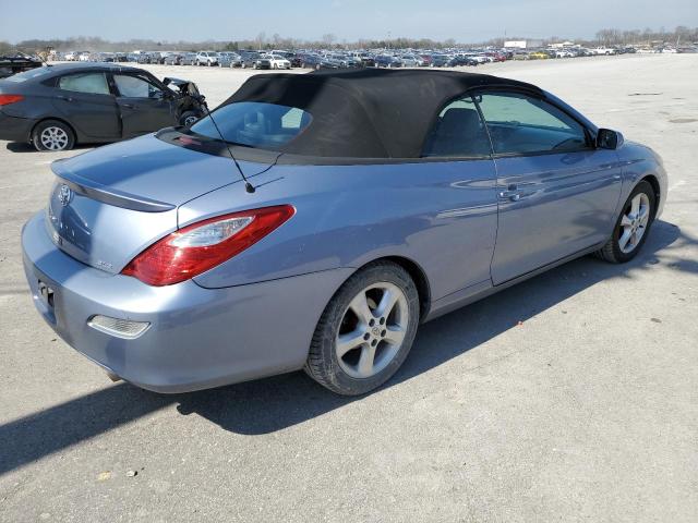 4T1FA38PX8U136100 - 2008 TOYOTA CAMRY SOLA SE BLUE photo 3