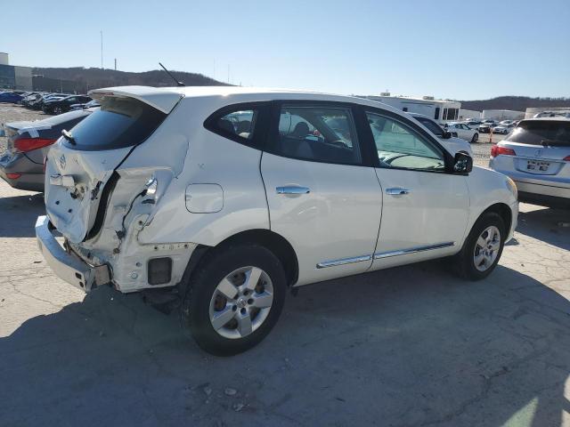 JN8AS5MT9DW514775 - 2013 NISSAN ROGUE S WHITE photo 3