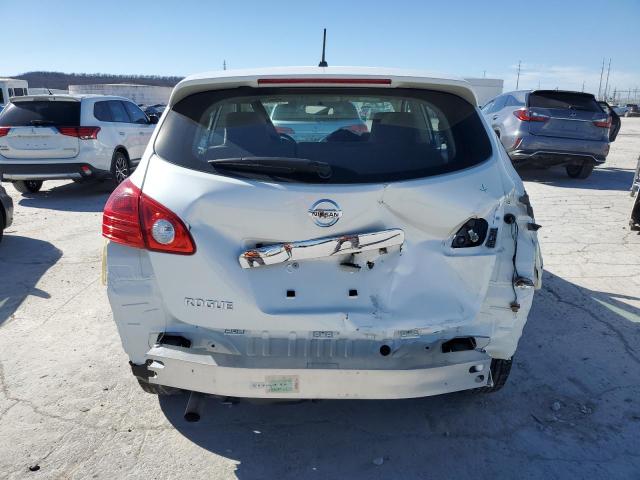 JN8AS5MT9DW514775 - 2013 NISSAN ROGUE S WHITE photo 6