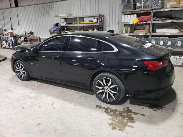 1G1ZD5STXJF113963 - 2018 CHEVROLET MALIBU LT BLACK photo 2