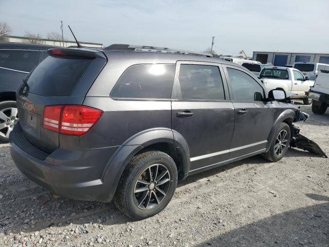 3C4PDCAB8HT682841 - 2017 DODGE JOURNEY SE GRAY photo 3