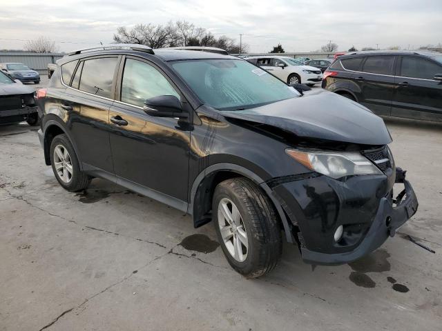 2T3WFREV2DW024612 - 2013 TOYOTA RAV4 XLE BLACK photo 4