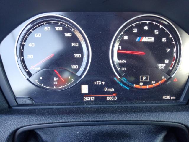 WBS2U7C52K7D01646 - 2019 BMW M2 COMPETITION Синій фото 9