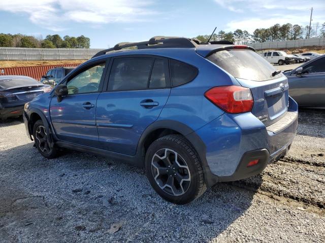 JF2GPAMC0F8211764 - 2015 SUBARU XV CROSSTR 2.0 LIMITED BLUE photo 2