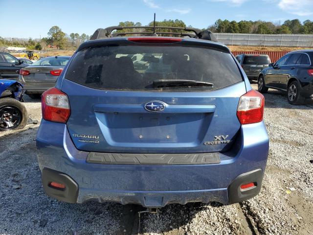 JF2GPAMC0F8211764 - 2015 SUBARU XV CROSSTR 2.0 LIMITED BLUE photo 6