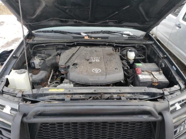 5TEUU42NX8Z556642 - 2008 TOYOTA TACOMA ACCESS CAB შავი ფოტო 11
